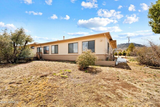 2235 W Mendiburo Way, Prescott, AZ 86305 - back of house with a mountain view