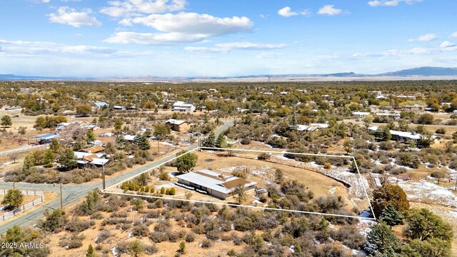 2235 W Mendiburo Way, Prescott, AZ 86305 - bird's eye view featuring a mountain view