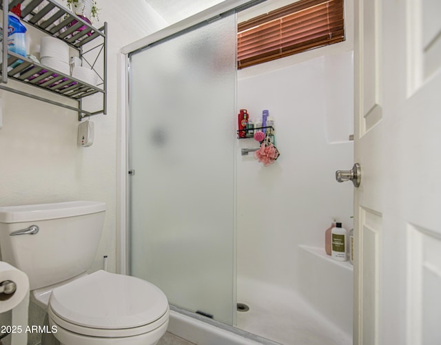 3600 N Hayden Rd Unit 2310, Scottsdale, AZ 85251 - full bath featuring a stall shower and toilet