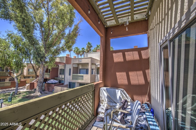3600 N Hayden Rd Unit 2310, Scottsdale, AZ 85251 - balcony with a residential view