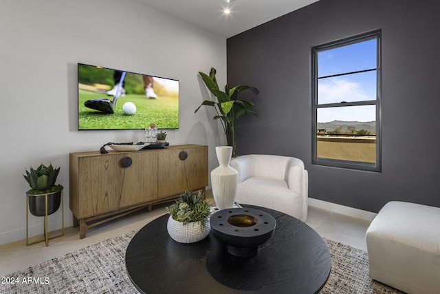 24046 N 126th Pl, Scottsdale, AZ 85255 - sitting room featuring baseboards