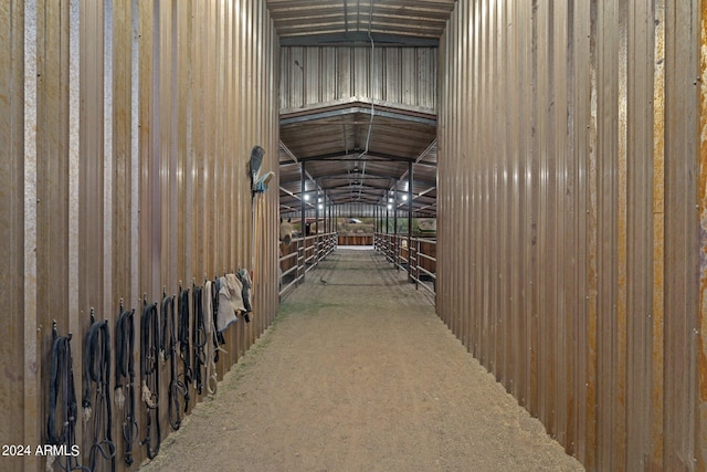 view of stable