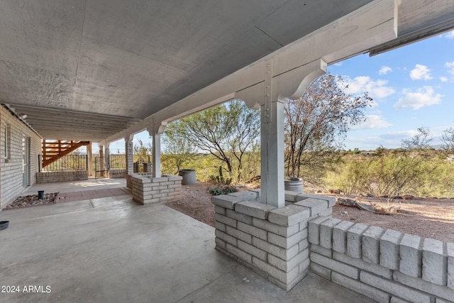 view of patio