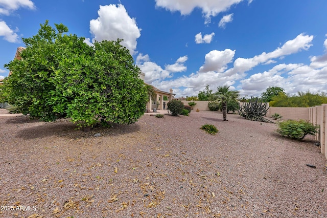 16230 E Glenpoint Dr, Fountain Hills, AZ 85268 - view of yard featuring a fenced backyard