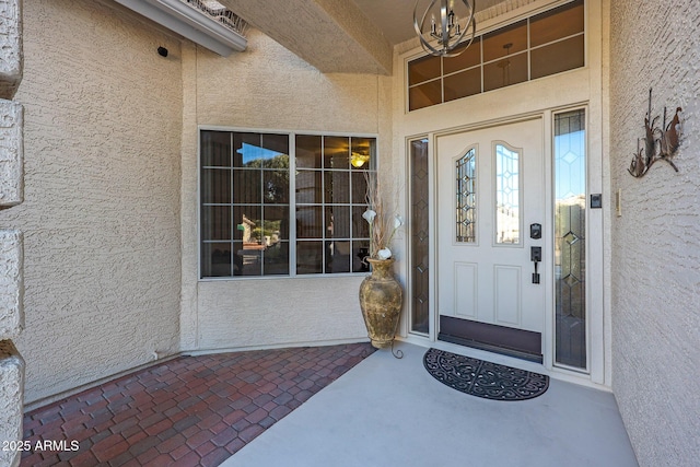 view of entrance to property