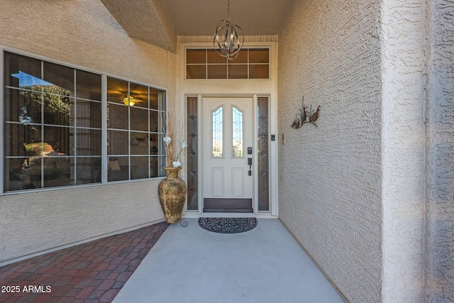 view of entrance to property