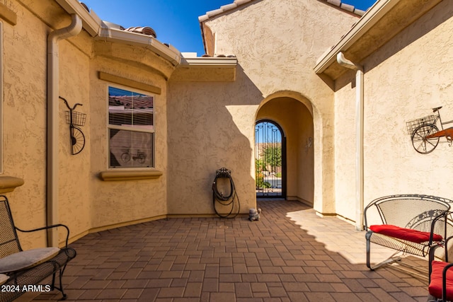 5771 W Cinder Brook Way, Florence, AZ 85132 - view of patio