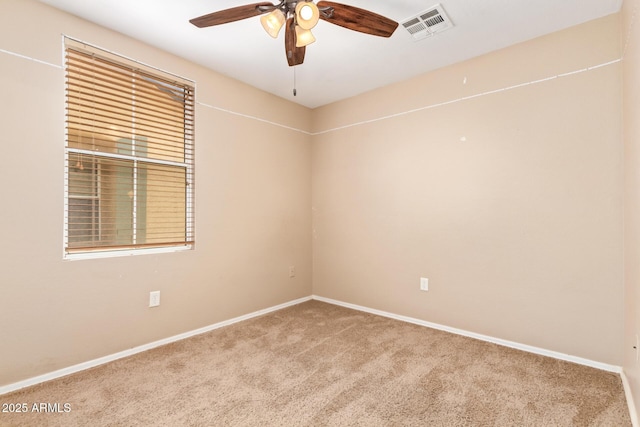 9233 E Neville Ave Unit 1127, Mesa, AZ 85209 - empty room with carpet floors and ceiling fan