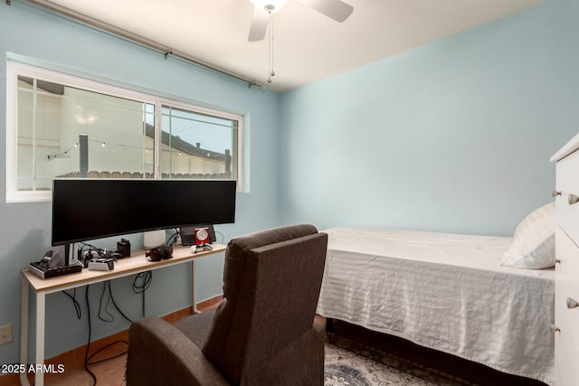 1308 N 66th St, Scottsdale, AZ 85257 - bedroom with a ceiling fan