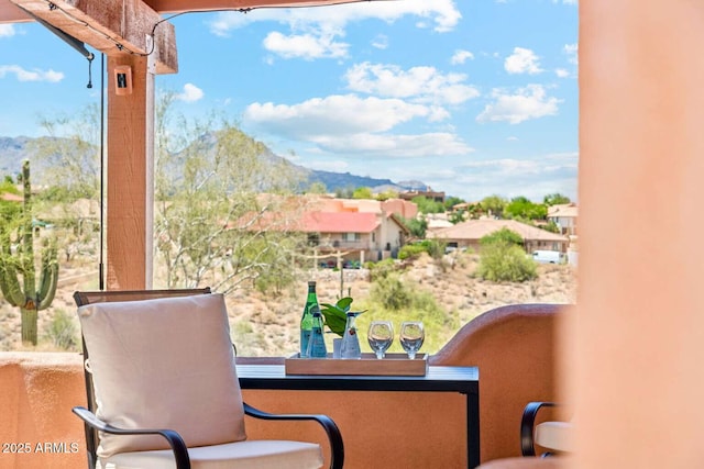 13227 N Mimosa Dr Unit 101, Fountain Hills, AZ 85268 - balcony featuring a mountain view