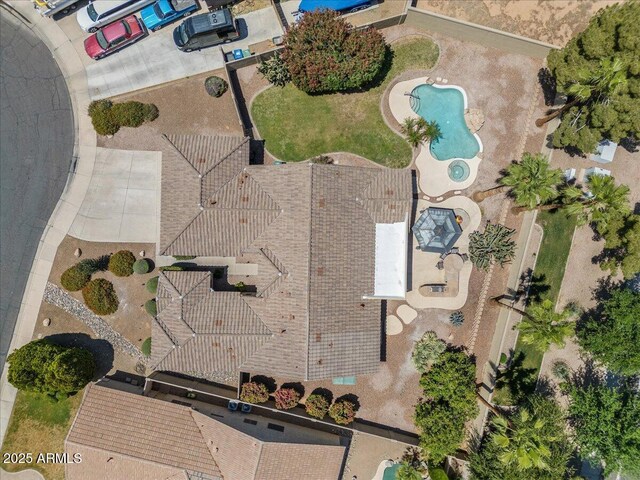 bird's eye view