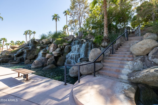 view of home's community featuring a patio