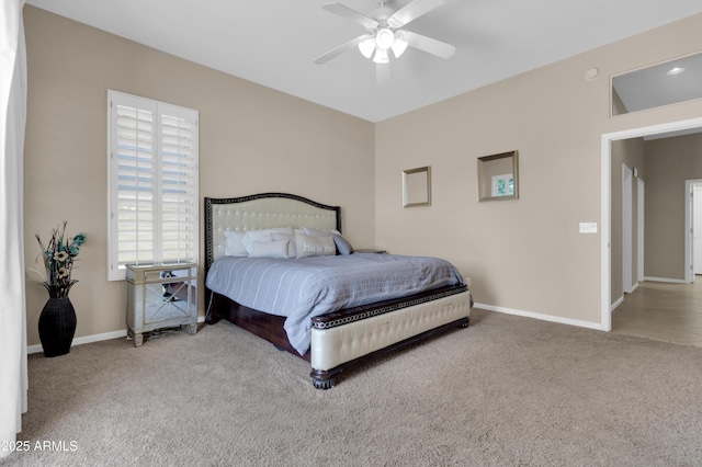 925 W San Marcos Dr, Chandler, AZ 85225 - bedroom featuring carpet flooring and a ceiling fan