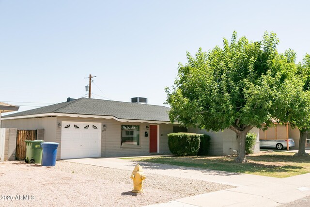 1412 W 7th Pl, Tempe, AZ 85281 - single story home featuring an attached garage, driveway, and brick siding