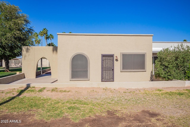 2211 N Recker Rd, Mesa, AZ 85215 - view of front facade with stucco siding