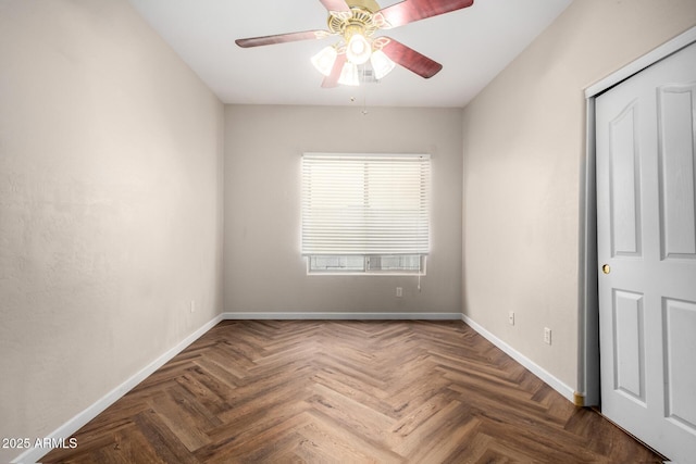 12814 W Indianola Ave, Avondale, AZ 85392 - unfurnished bedroom with baseboards and a ceiling fan