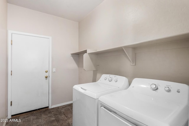 12814 W Indianola Ave, Avondale, AZ 85392 - washroom with washer and clothes dryer, laundry area, and baseboards