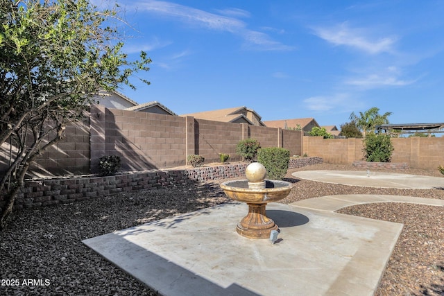 21616 E Calle De Flores, Queen Creek, AZ 85142 - view of yard with a patio and a fenced backyard