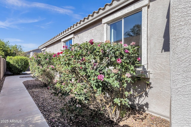 21616 E Calle De Flores, Queen Creek, AZ 85142 - view of home's exterior featuring fence and stucco siding