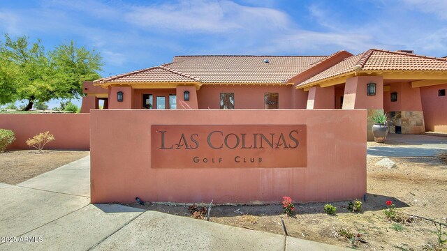 21616 E Calle De Flores, Queen Creek, AZ 85142 - community sign with fence