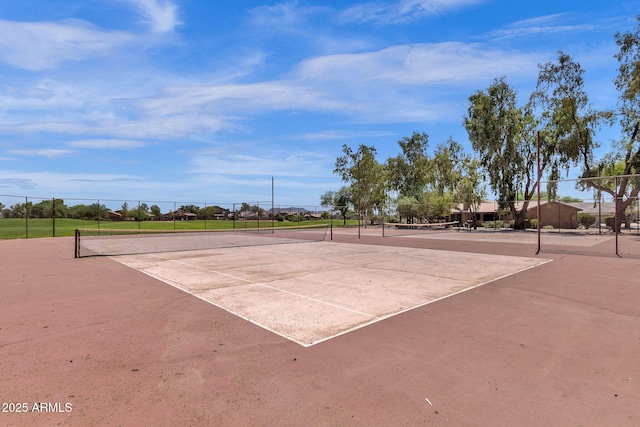 21616 E Calle De Flores, Queen Creek, AZ 85142 - view of tennis court with fence