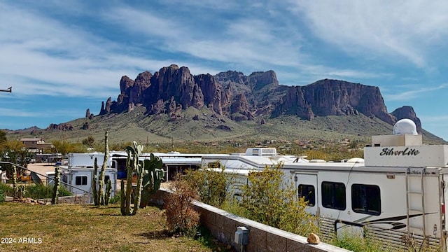 view of mountain feature