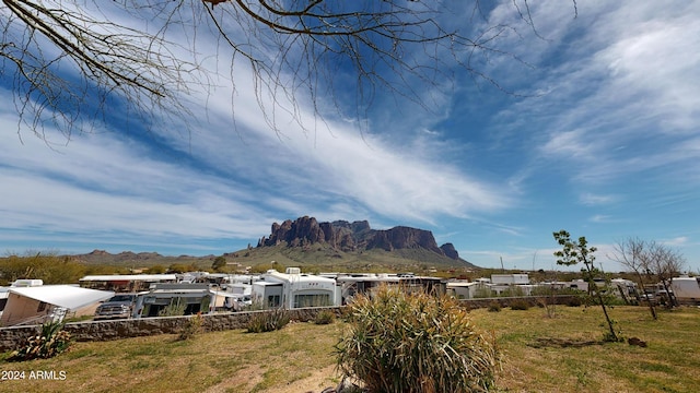 view of mountain view