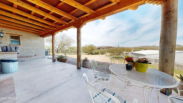 view of patio