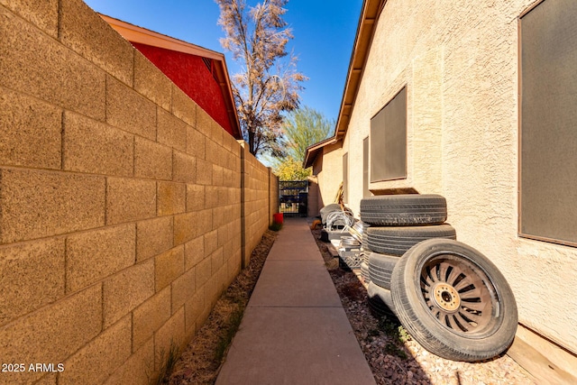 view of home's exterior