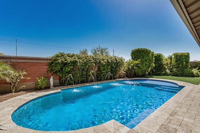 14571 W Wethersfield Rd, Surprise, AZ 85379 - swimming pool with a fenced backyard