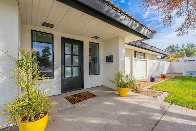 view of property entrance