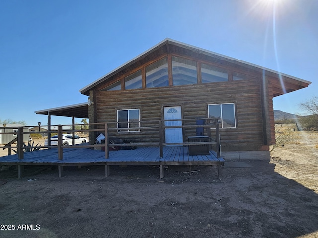 view of back of house