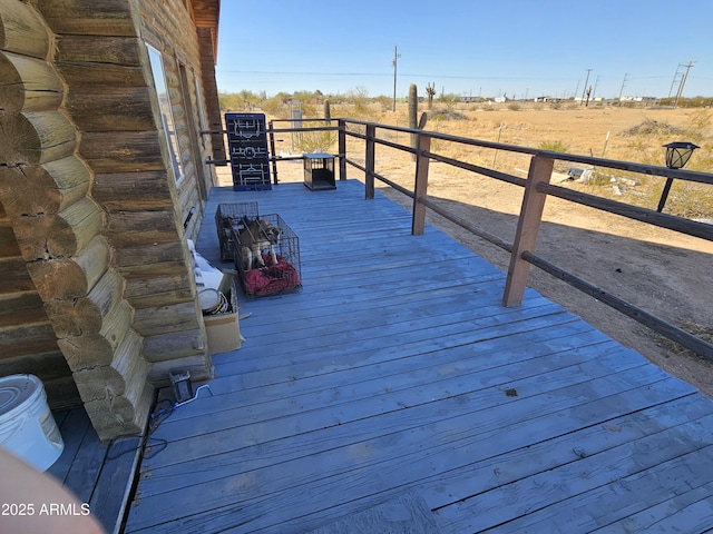 view of deck