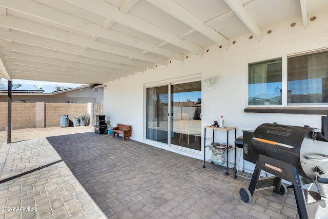 view of patio / terrace with grilling area