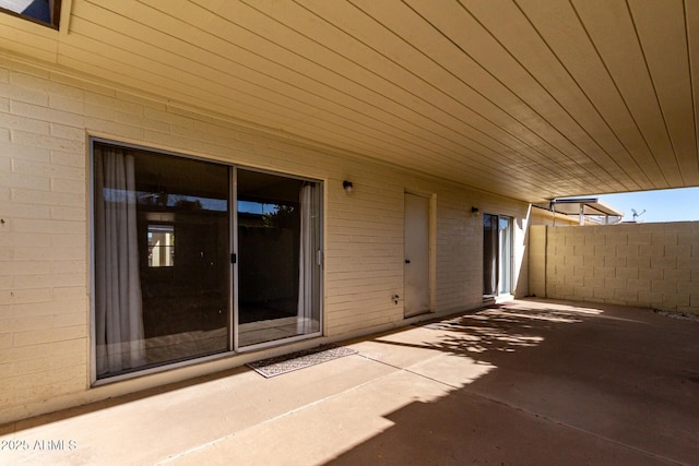 view of patio / terrace