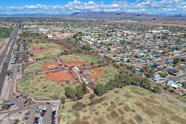 8326 E Valley View Rd, Scottsdale, AZ 85250 - aerial view of property's location with a mountain backdrop