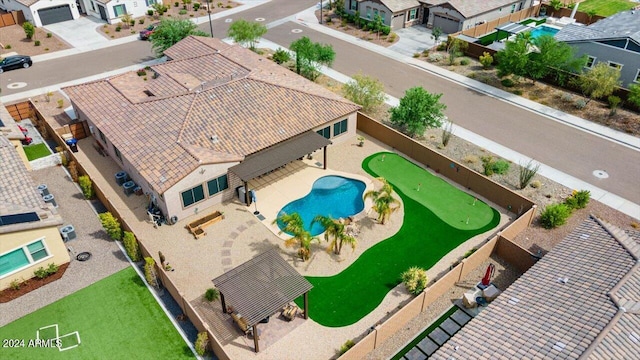 31586 N 126th Ave, Peoria, AZ 85383 - bird's eye view with a residential view