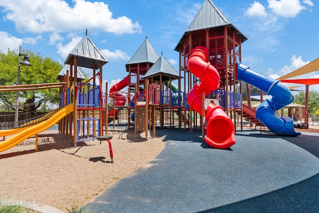 view of play area