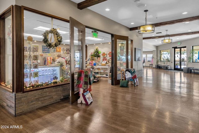 view of community lobby