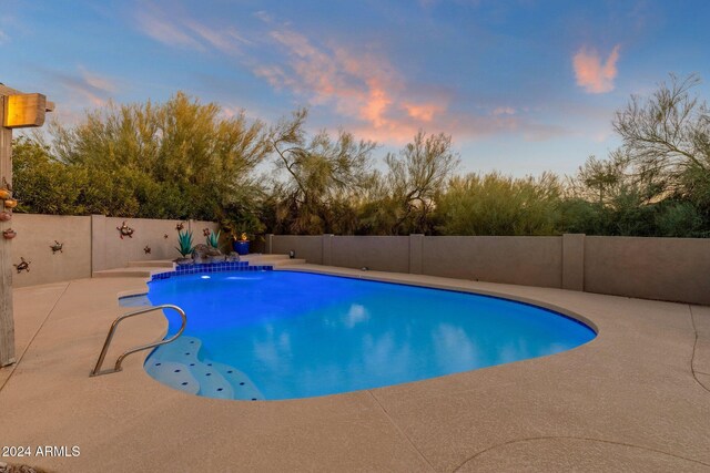 15019 N Mayflower Dr, Fountain Hills, AZ 85268 - view of pool with a patio