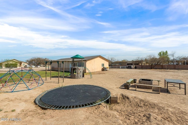 view of communal playground