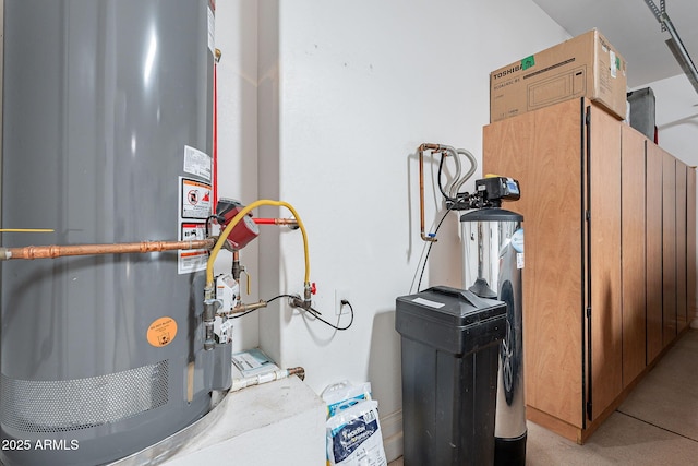 utilities with water heater