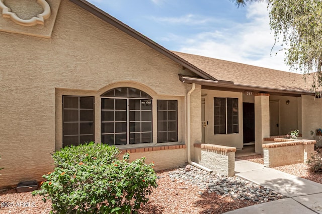 8140 N 107th Ave Unit 287, Peoria, AZ 85345 - doorway to property featuring stucco siding