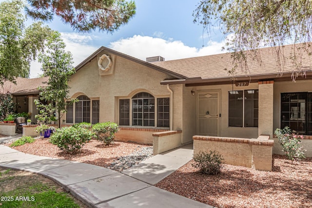 8140 N 107th Ave Unit 287, Peoria, AZ 85345 - view of front facade featuring stucco siding and a shingled roof
