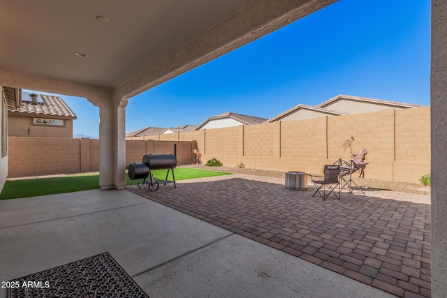 view of patio