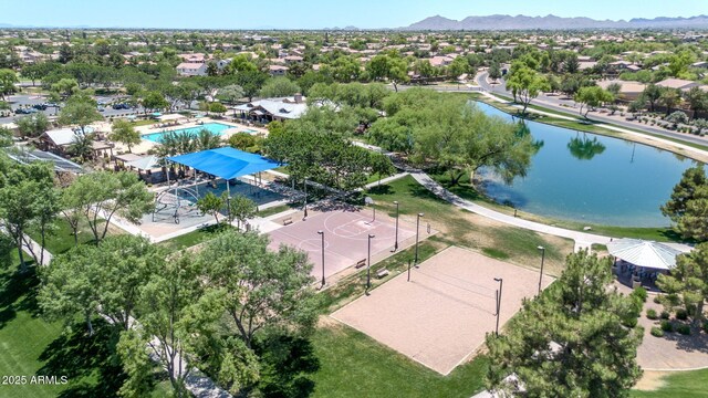 4323 S Ranger Trl, Gilbert, AZ 85297 - bird's eye view of a nearby body of water and a pool area