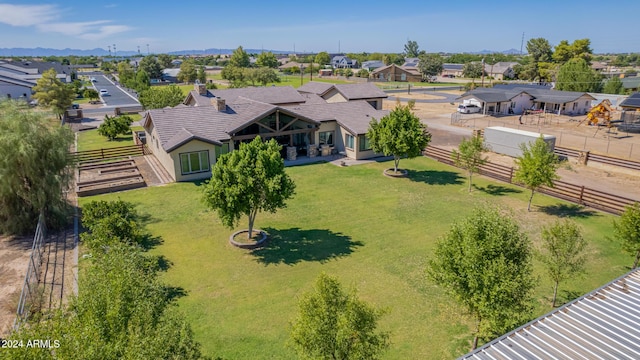 5039 S 158th St, Gilbert, AZ 85298 - bird's eye view with a residential view