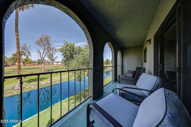 2524 S El Paradiso Dr Unit 82, Mesa, AZ 85202 - balcony featuring view of pool