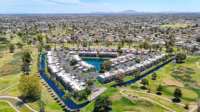 2524 S El Paradiso Dr Unit 82, Mesa, AZ 85202 - view of property location with a golf course, a water and mountain view, and nearby suburban area