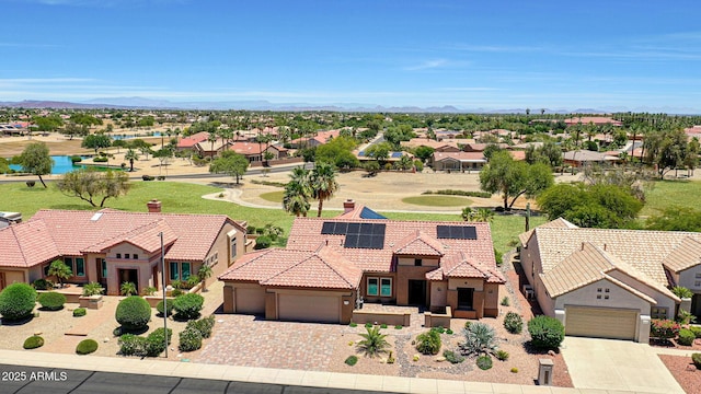 19745 N Mountain Sage Ln, Surprise, AZ 85374 - aerial view of residential area featuring mountains